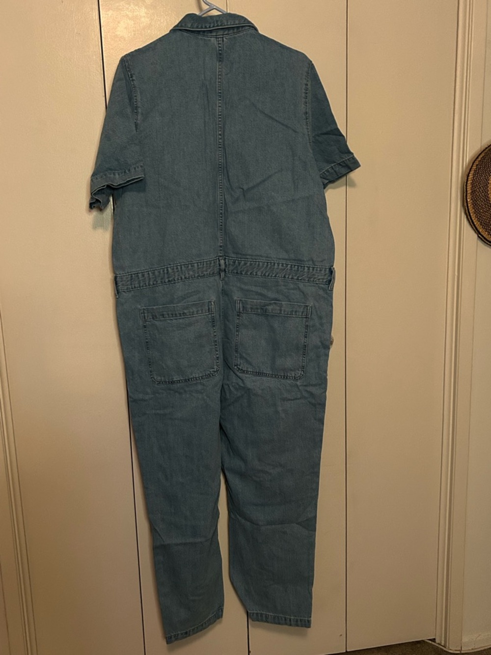 Everlane light blue denim jumpsuit - Picture 4 of 4